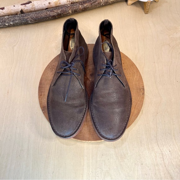 *Cole Haan | Paul Distressed Suede Desert Boots in Brown C09565 Size 10 - Picture 3 of 15